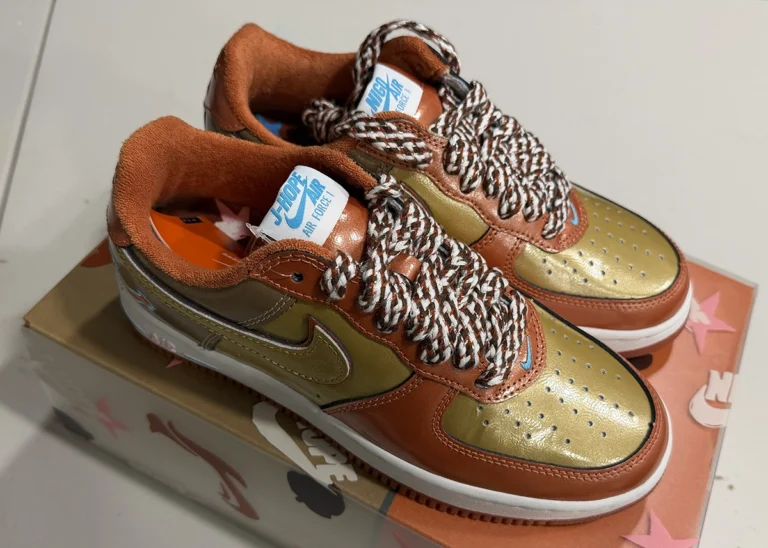 NIGO x J-HOPE Air Force 1 ’01 Burnt Sunrise와 협업 박스